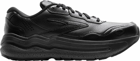 Brooks Ghost Max L Womens Walking Shoes - Black Brooks cushioned sneakers for distance running