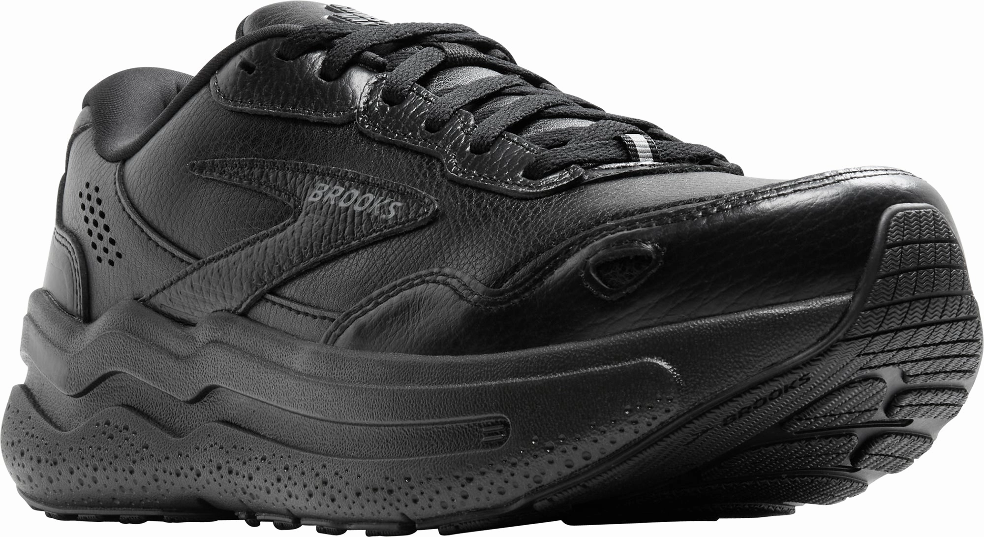 Brooks Ghost Max L Womens Walking Shoes - Black Distance Runners