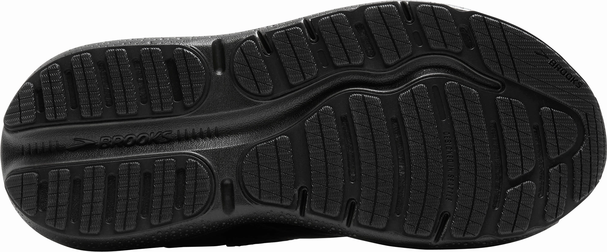 Brooks Ghost Max L Womens Walking Shoes - Black Distance Runners
