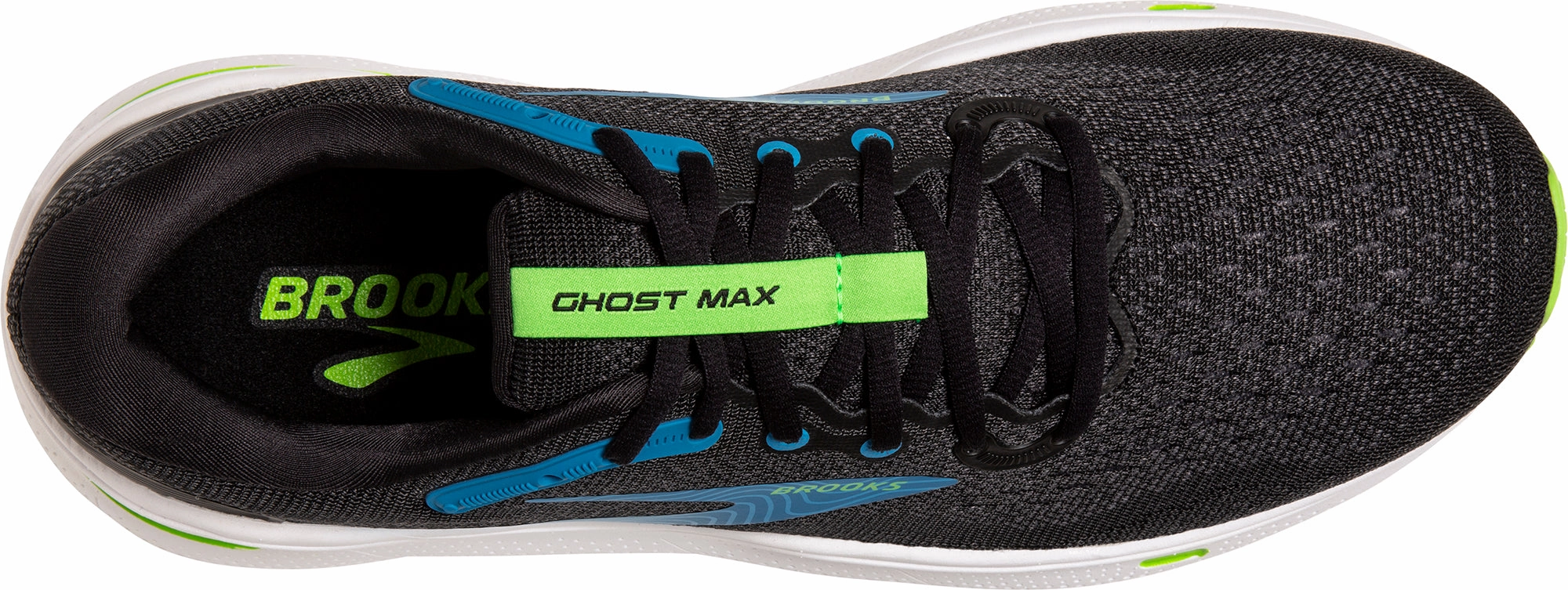 Brooks Ghost Max Mens Running Shoes - Black Distance Runners