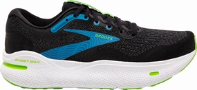 Brooks Ghost Max Mens Running Shoes - Black Brooks cushioned sneakers for distance running