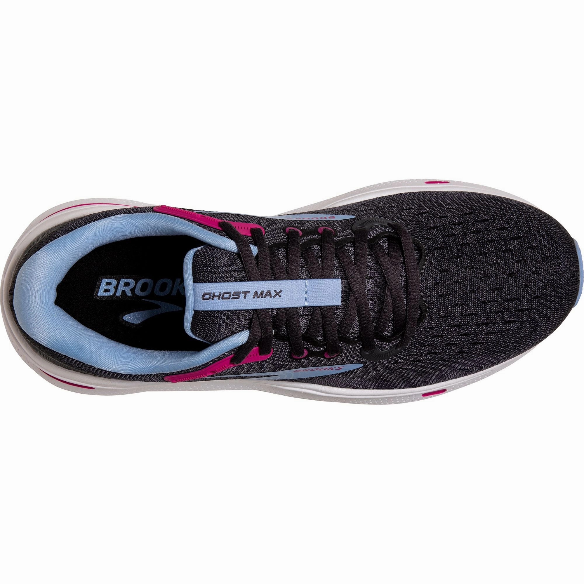 Brooks Ghost Max Womens Running Shoes - Black Distance Runners