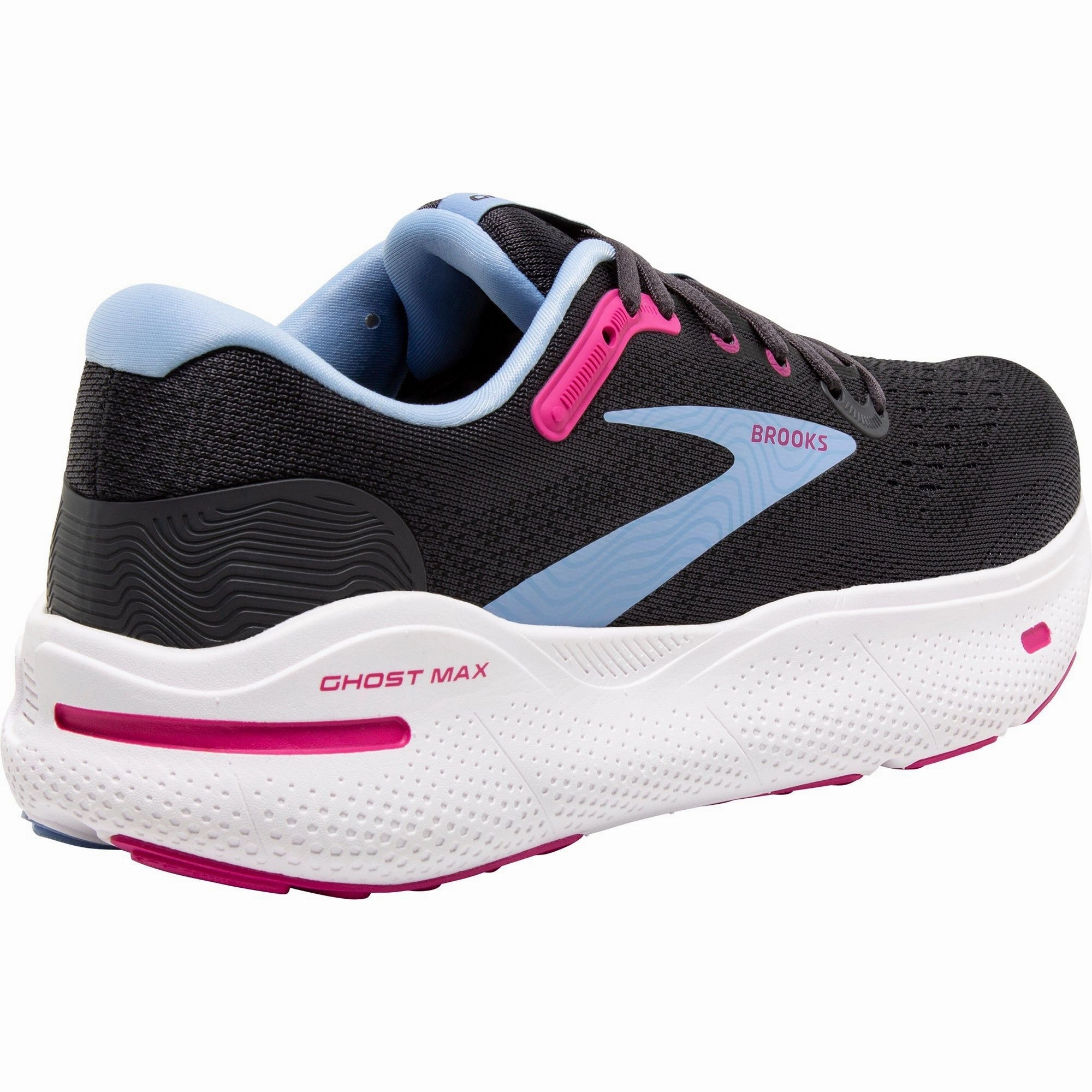 Brooks Ghost Max Womens Running Shoes - Black Distance Runners