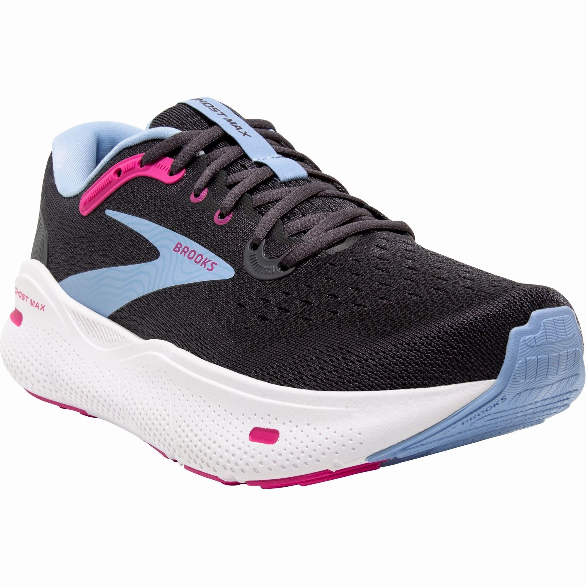 Brooks Ghost Max Womens Running Shoes - Black Distance Runners