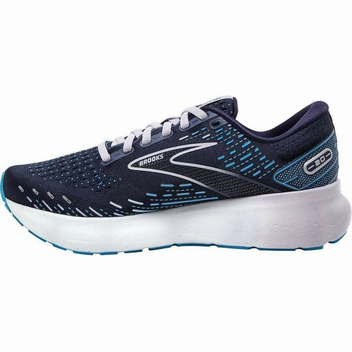 Brooks Glycerin 20 Womens Running Shoes - Blue Distance Runners