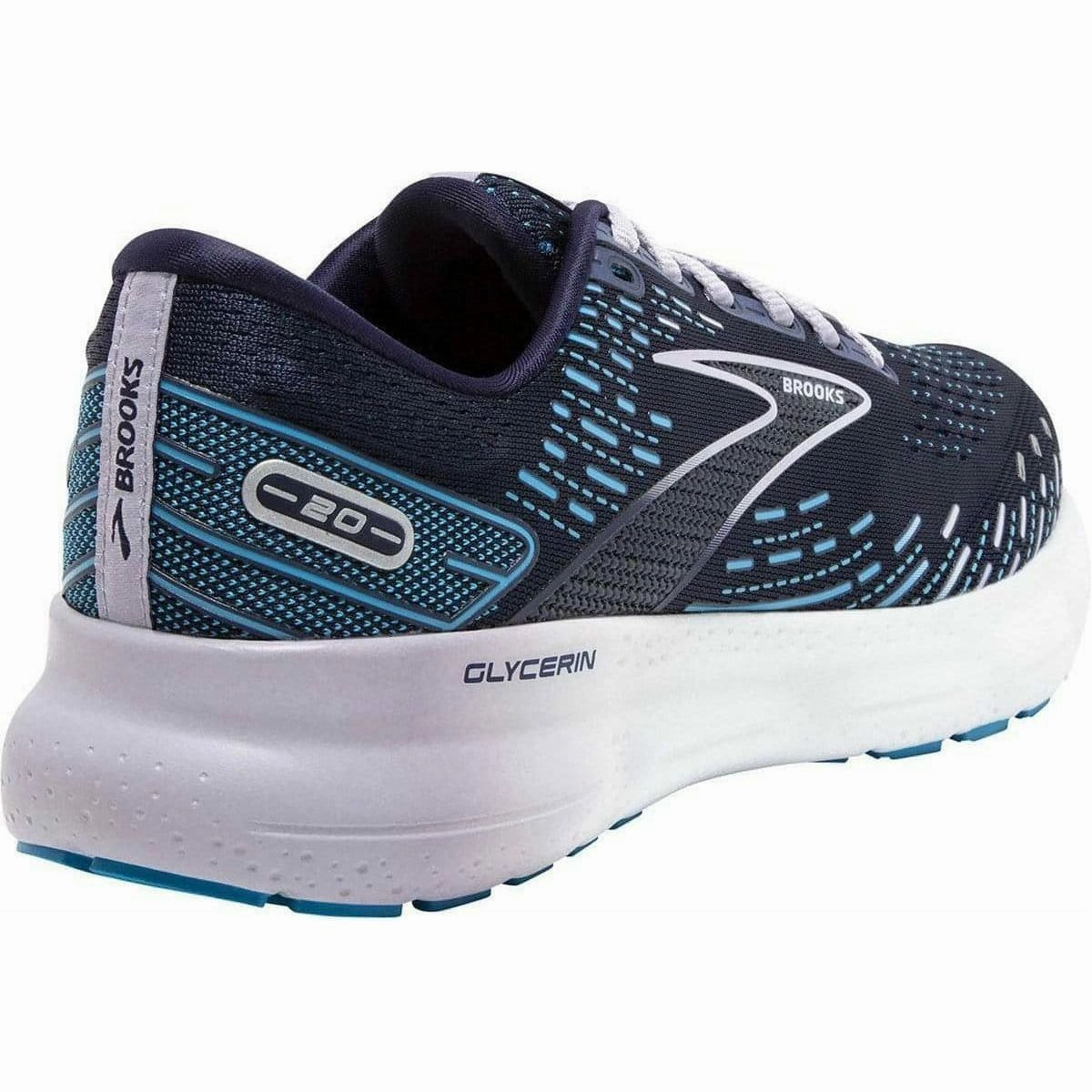 Brooks Glycerin 20 Womens Running Shoes - Blue Distance Runners