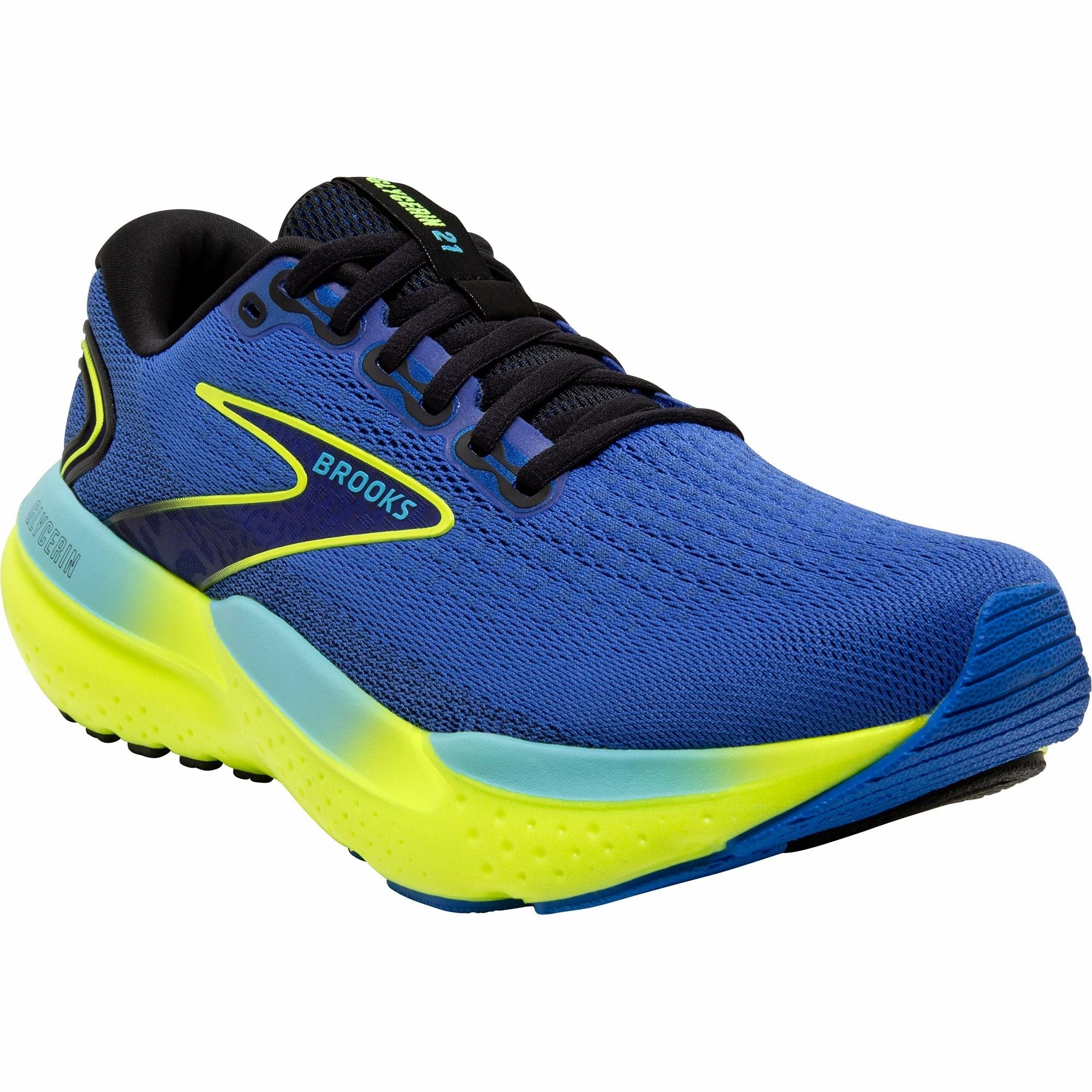 Brooks Glycerin 21 Mens Running Shoes - Blue Distance Runners