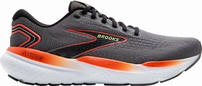 Brooks Glycerin 21 Mens Running Shoes - Grey Brooks cushioned sneakers for distance running