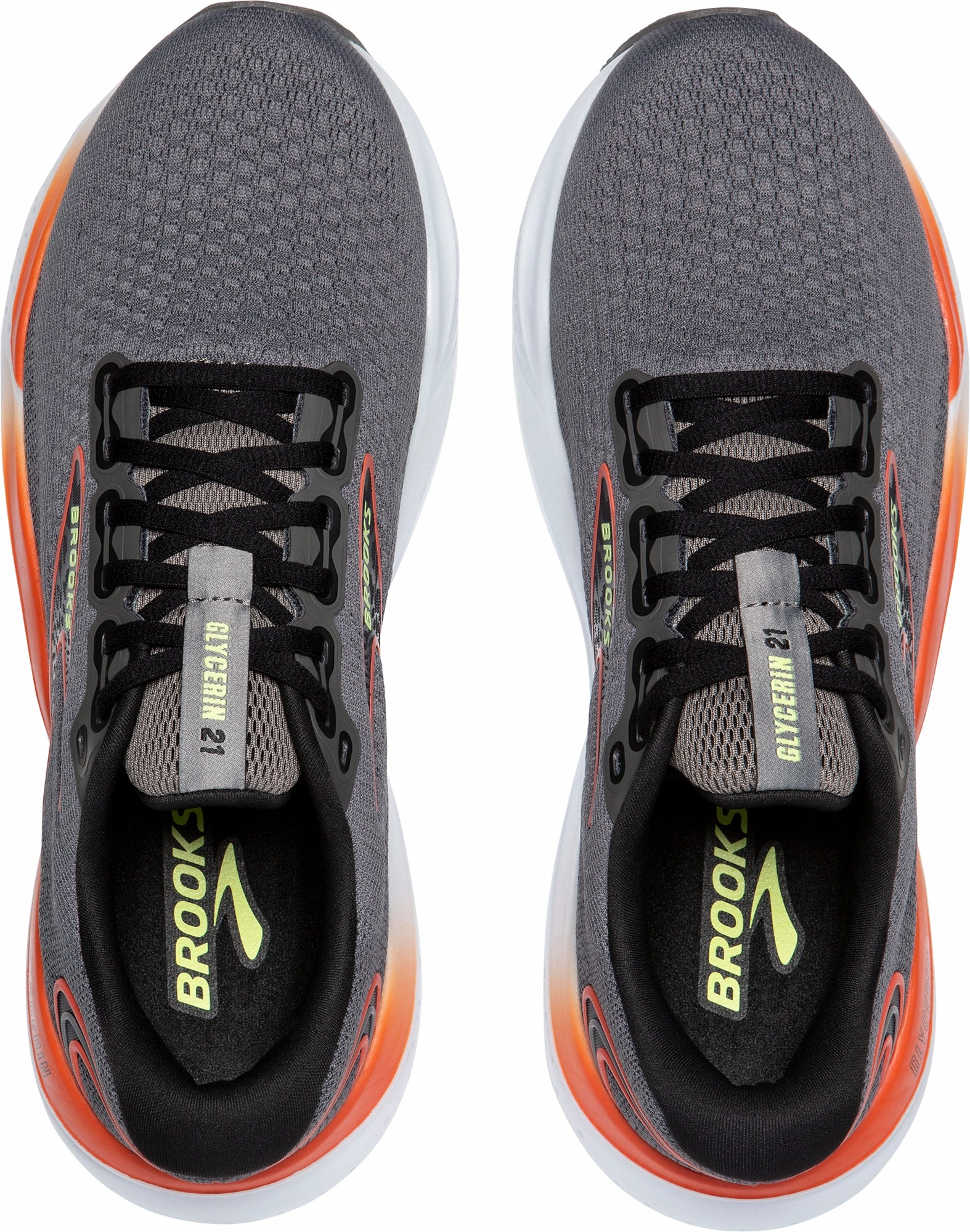 Brooks Glycerin 21 Mens Running Shoes - Grey Distance Runners