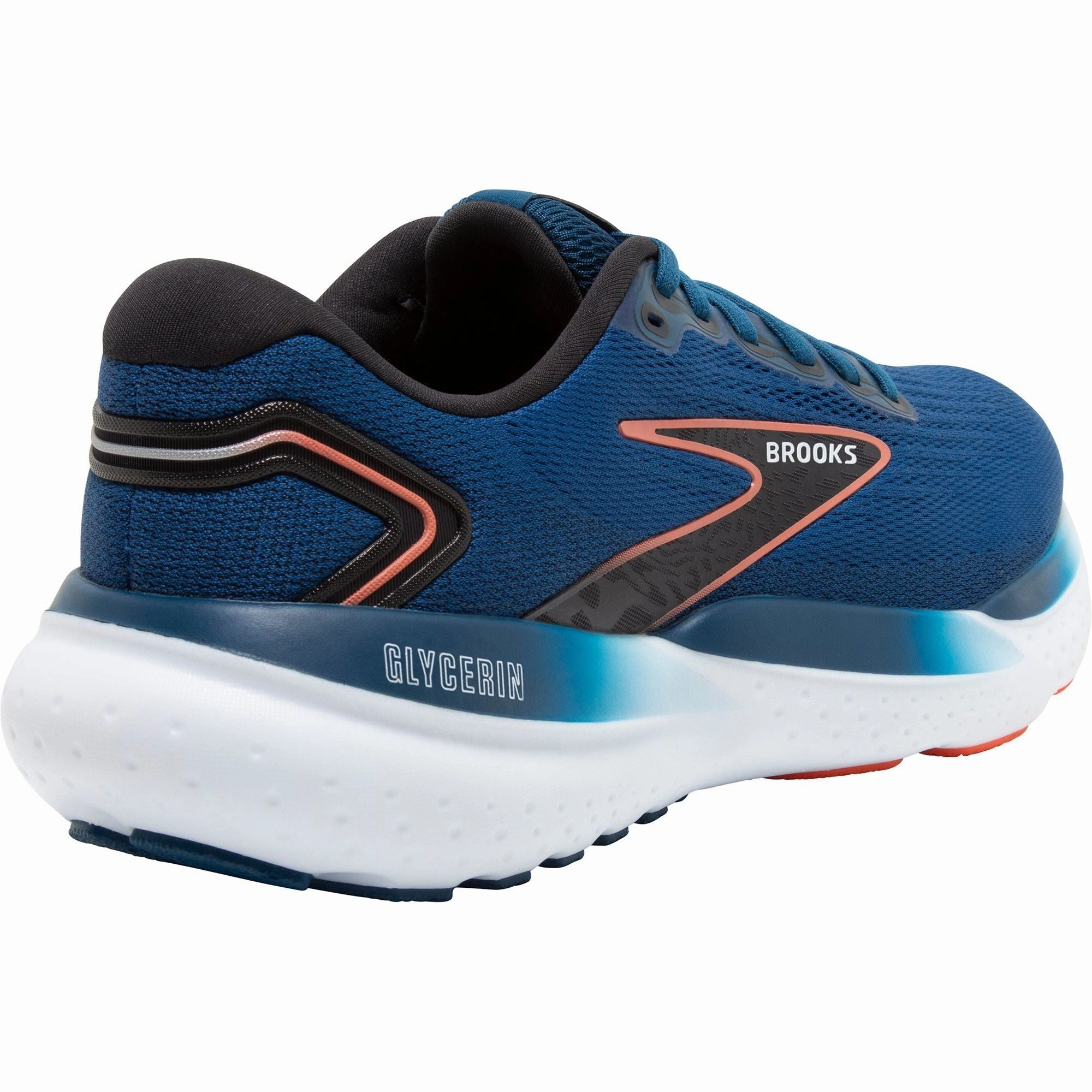 Brooks Glycerin 21 WIDE FIT Mens Running Shoes - Blue Distance Runners