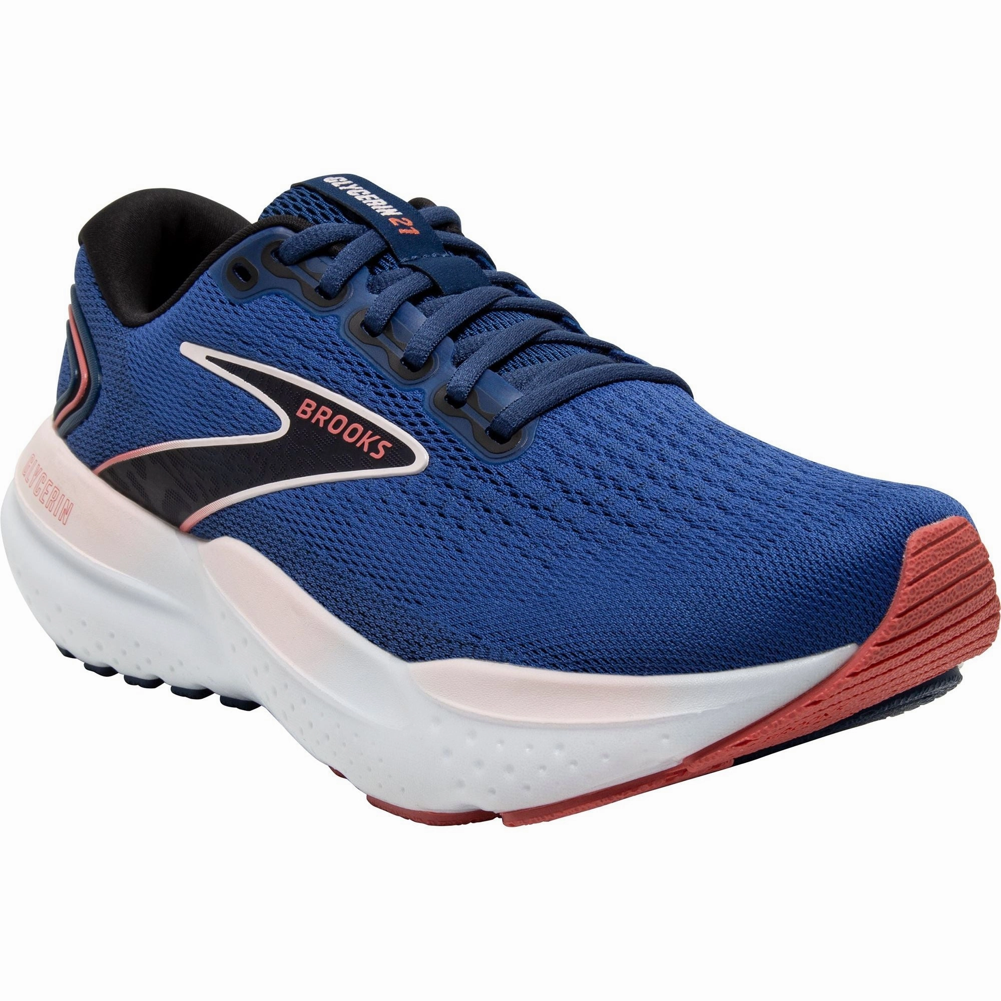 Brooks Glycerin 21 WIDE FIT Womens Running Shoes - Blue Distance Runners