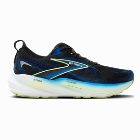 Brooks Glycerin 22 Black - Cobalt - Neo Yellow Brooks running shoes with responsive cushioning