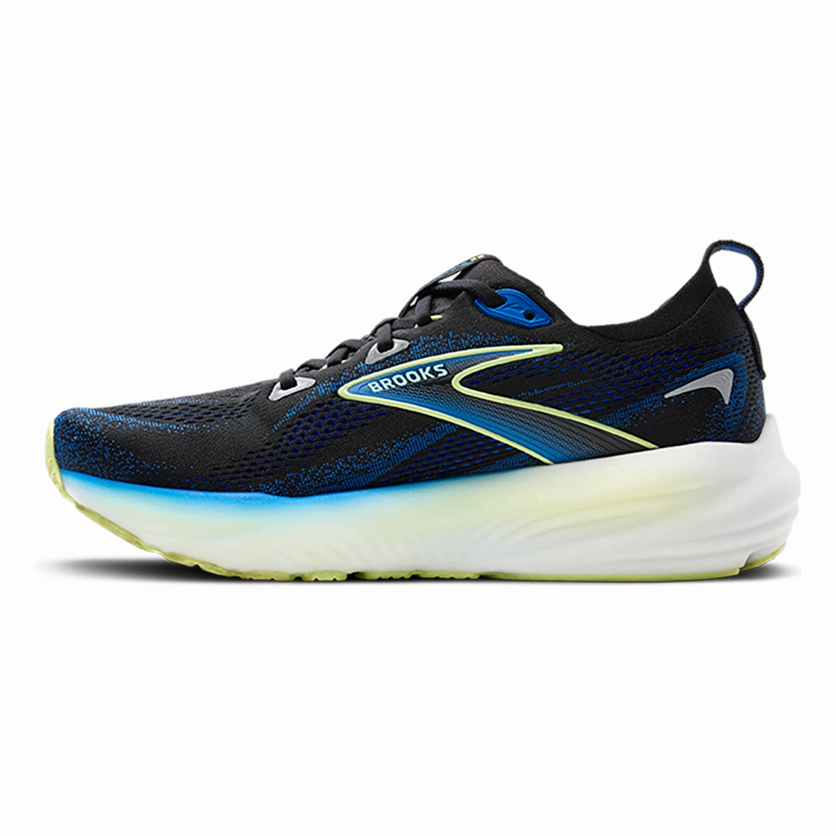 Brooks Glycerin 22 Black - Cobalt - Neo Yellow Brooks performance running shoes