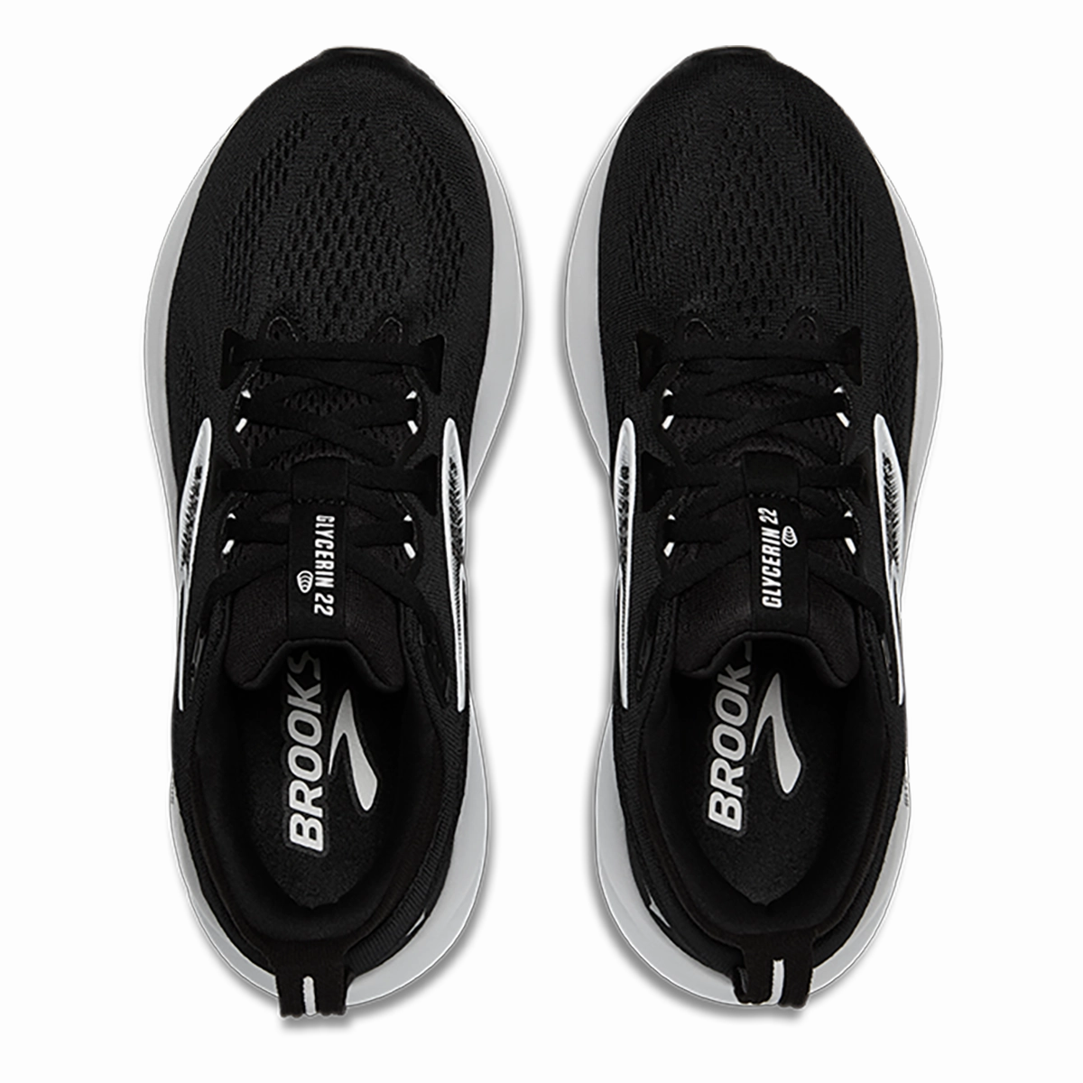 Brooks Glycerin 22 Black - Grey - White Brooks performance running shoes