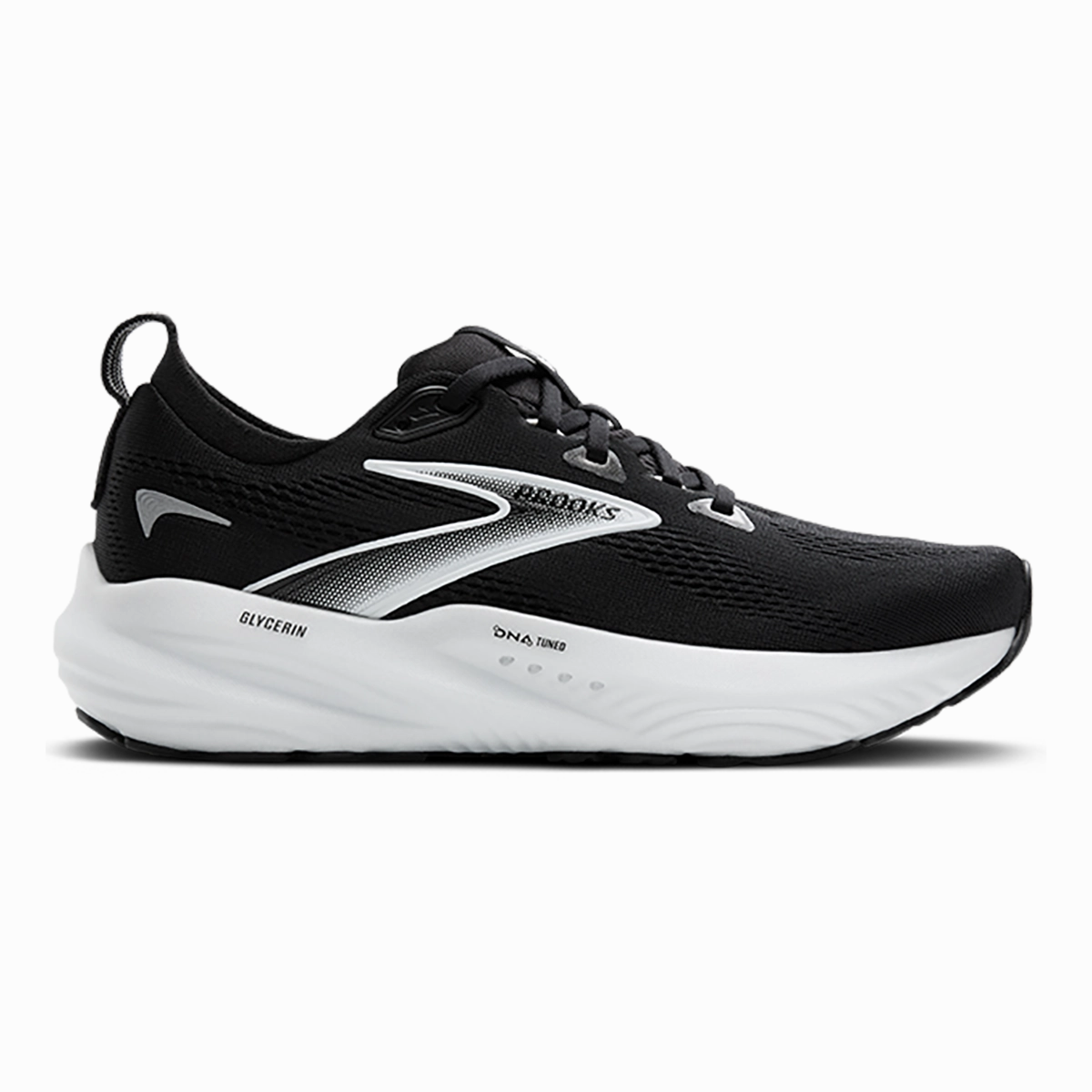 Brooks Glycerin 22 Black - Grey - White Brooks running shoes with responsive cushioning