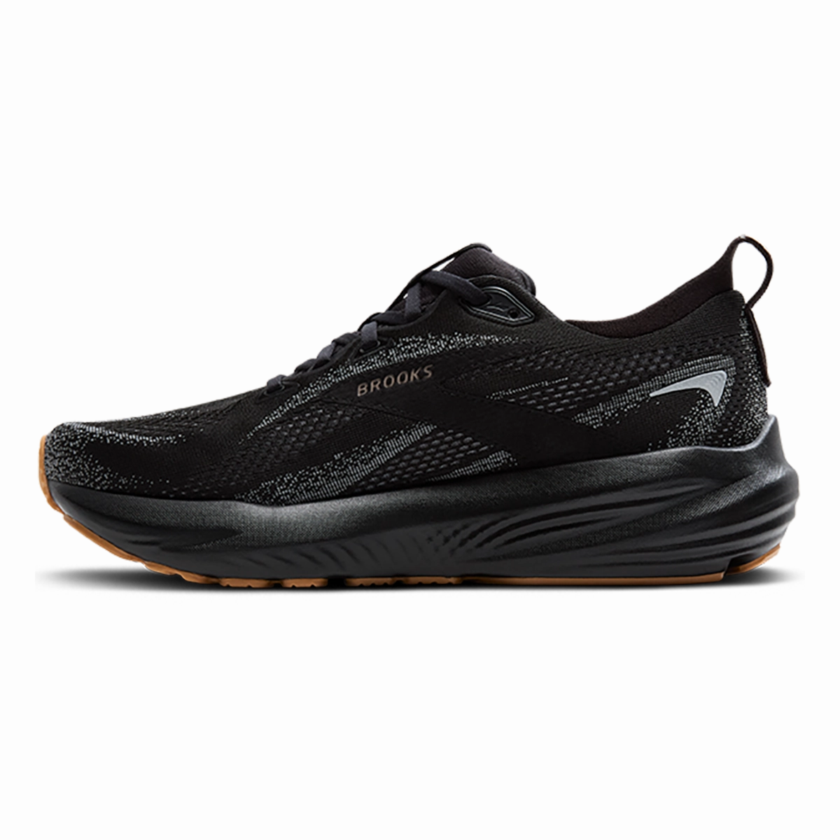 Brooks Glycerin 22 Black - Primer Gray - Biscuit Brooks performance running shoes