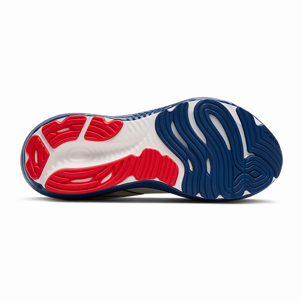 Brooks Glycerin 22 Gray - Navy Peony - Fiery Red Brooks performance running shoes