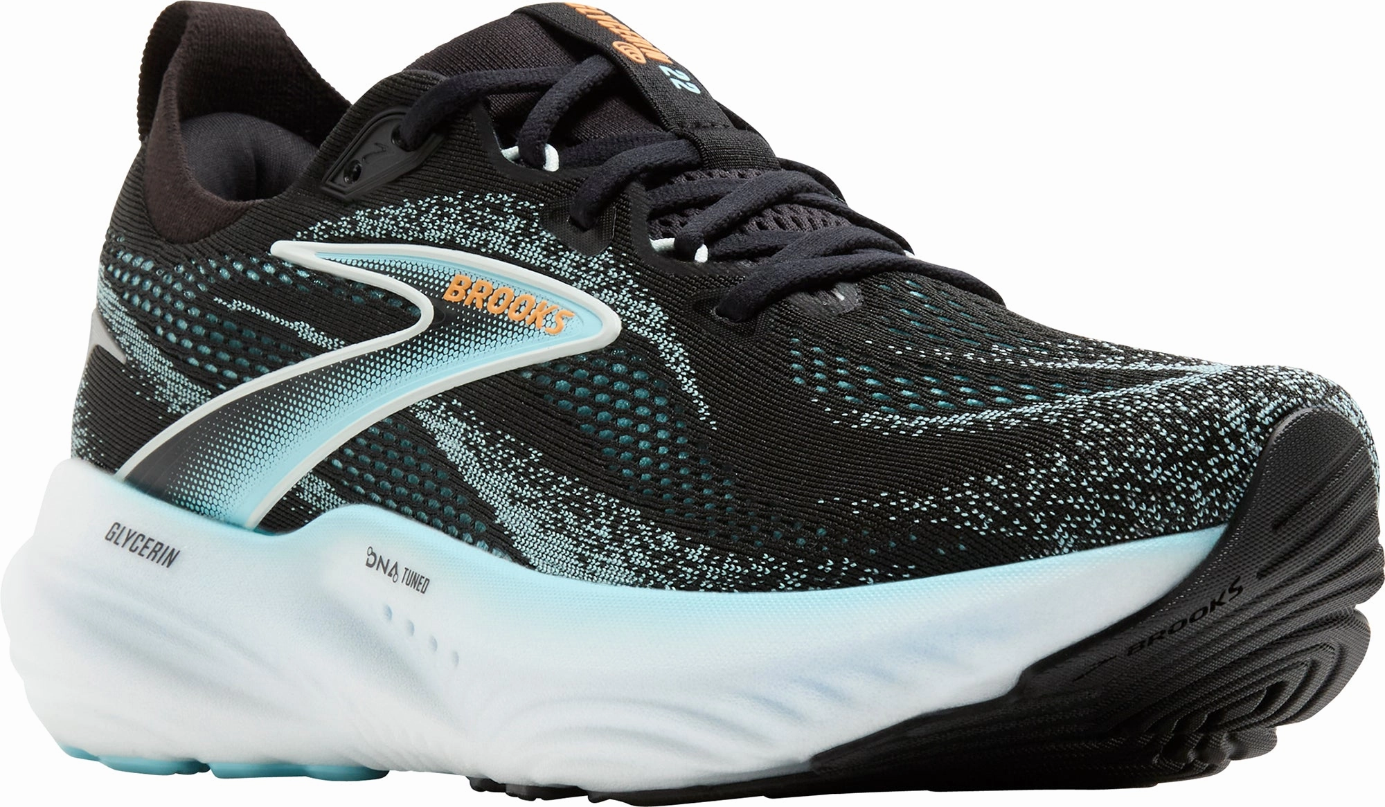 Brooks Glycerin 22 Mens Running Shoes - Black Distance Runners