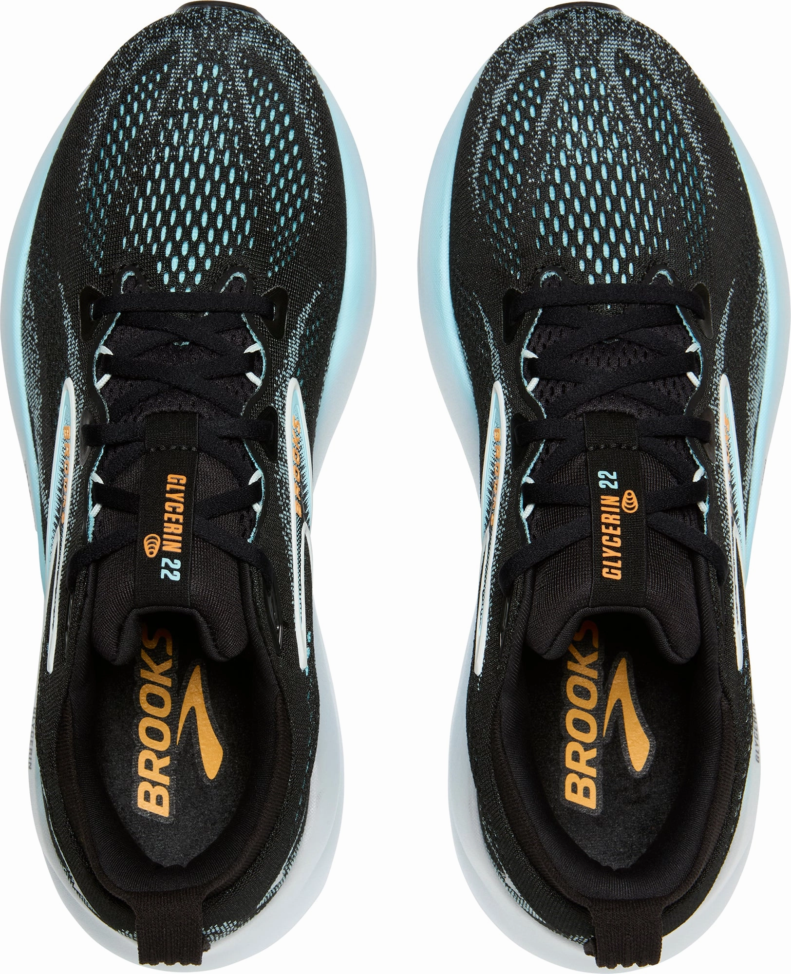 Brooks Glycerin 22 Mens Running Shoes - Black Distance Runners