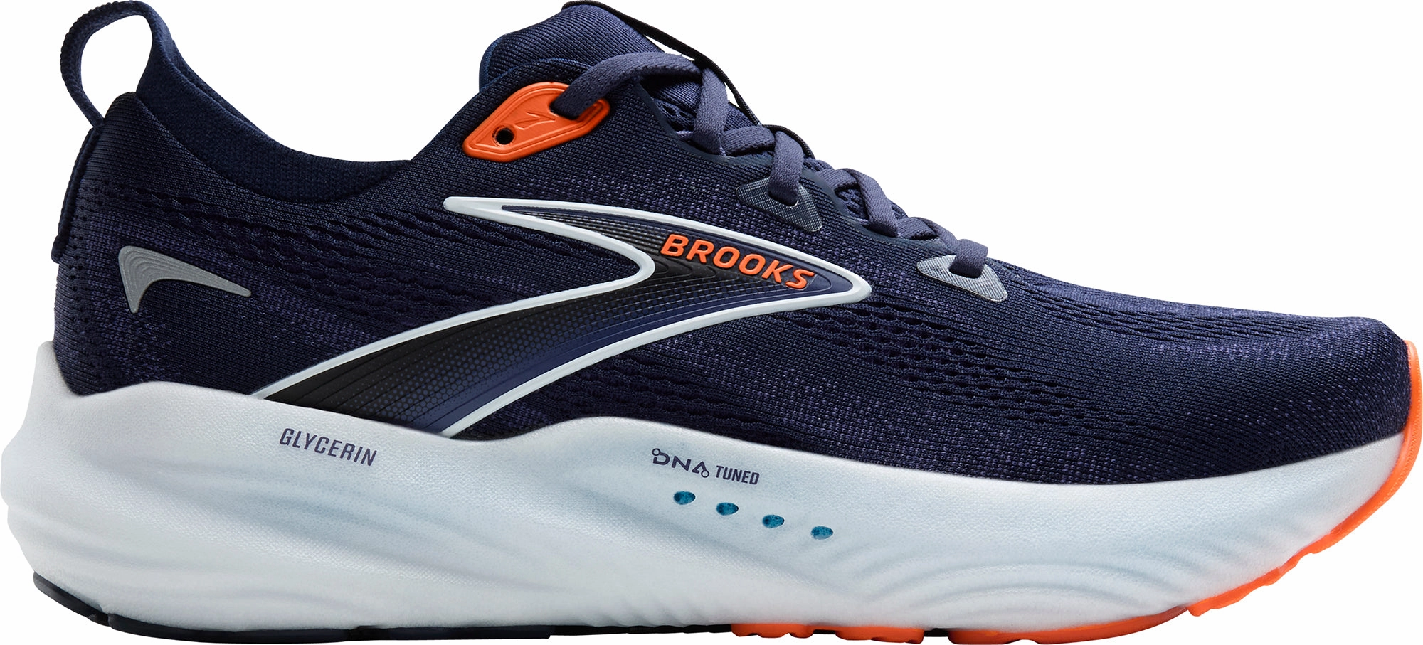 Brooks Glycerin 22 Mens Running Shoes - Blue Brooks breathable running shoes for performance
