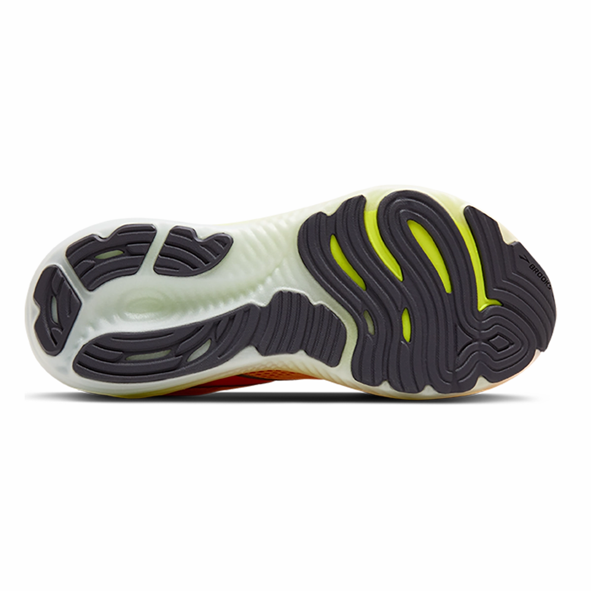 Brooks Glycerin 22 Orange - Nightlife - White Brooks performance running shoes