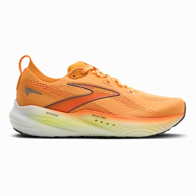 Brooks Glycerin 22 Orange - Nightlife - White Brooks running shoes with responsive cushioning