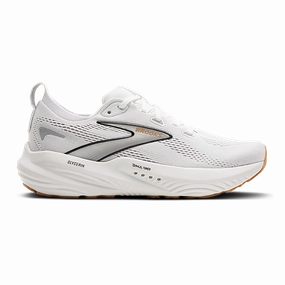 Brooks Glycerin 22 White - Grey - Black Brooks running shoes with responsive cushioning