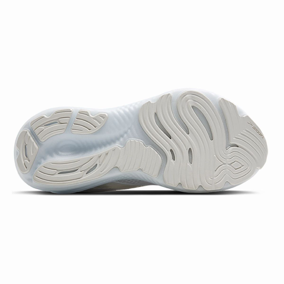 Brooks Glycerin 22 White - White - Grey Brooks performance running shoes
