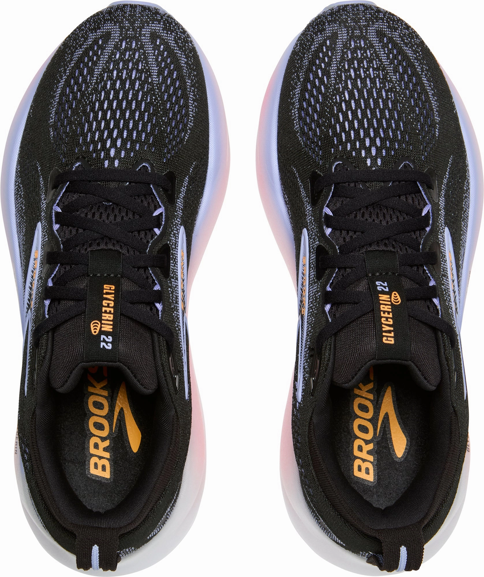 Brooks Glycerin 22 Womens Running Shoes - Black Training Sneakers