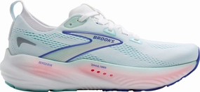 Brooks Glycerin 22 Womens Running Shoes - Green Brooks cushioned sneakers for distance running