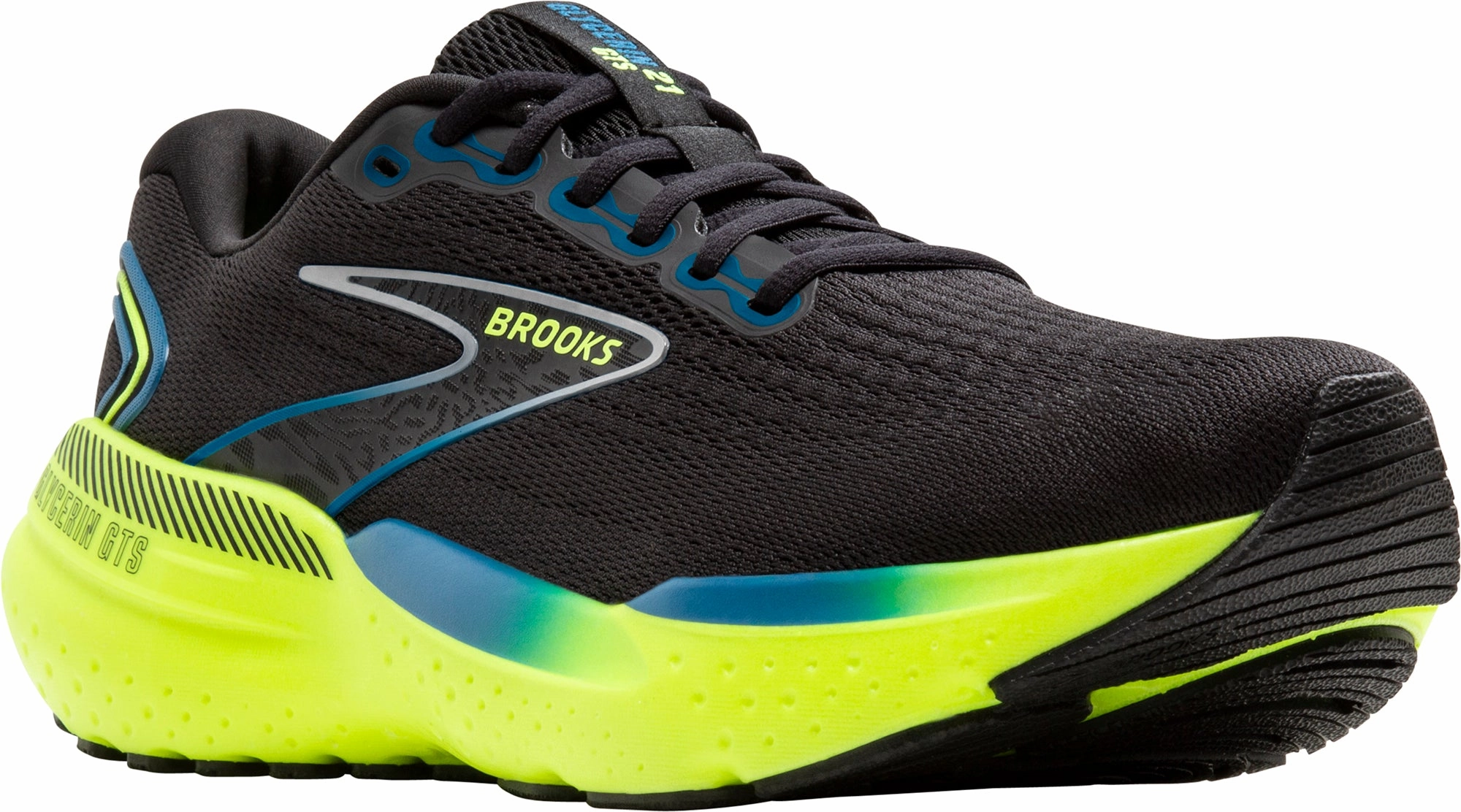 Brooks Glycerin GTS 21 Mens Running Shoes - Black Distance Runners