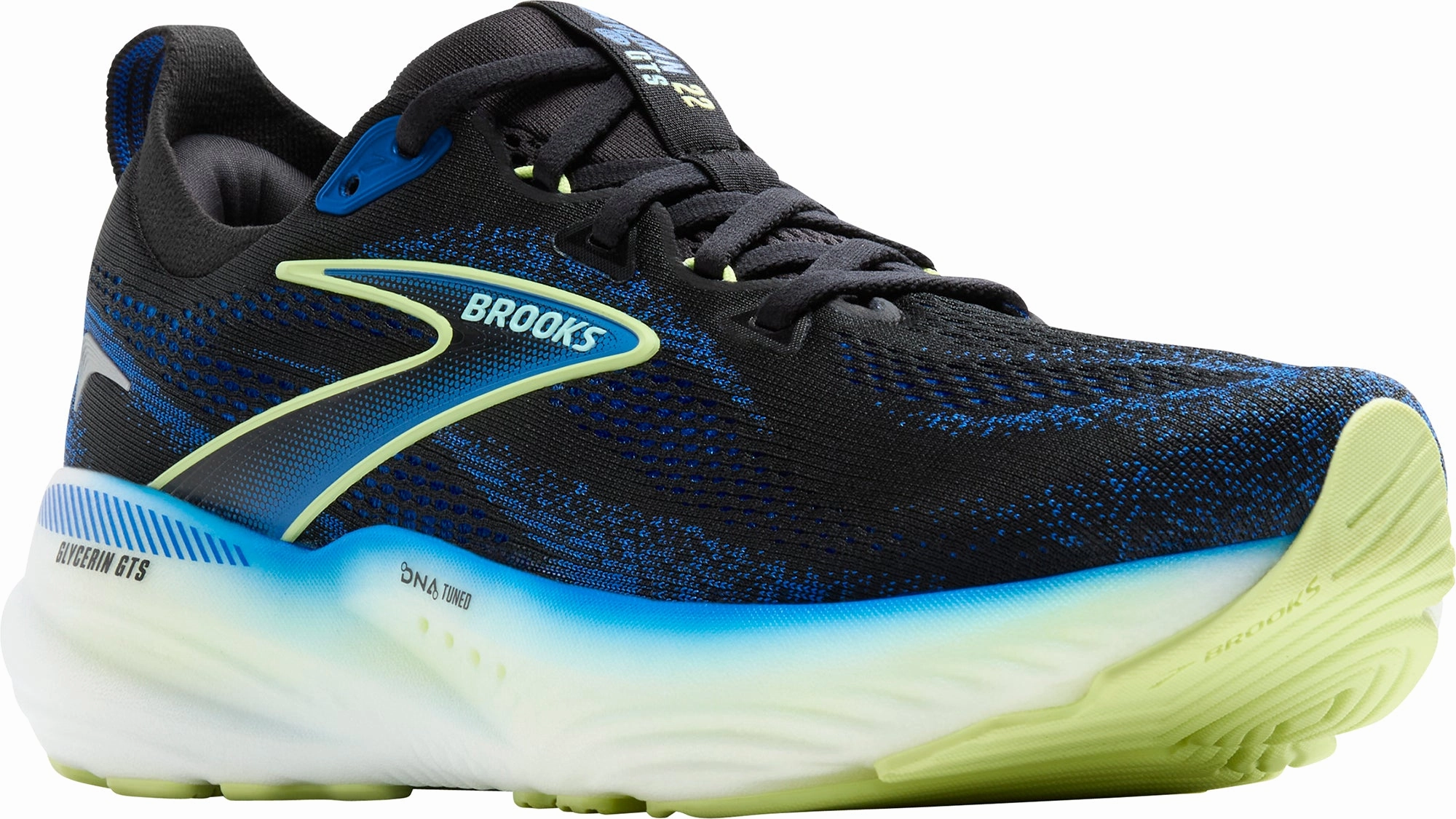 Brooks Glycerin GTS 22 Mens Running Shoes - Black Distance Runners