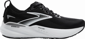 Brooks Glycerin GTS 22 WIDE FIT Womens Running Shoes - Black Brooks cushioned sneakers for distance running