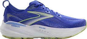 Brooks Glycerin GTS 22 Womens Running Shoes - Blue Brooks cushioned sneakers for distance running