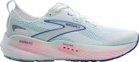 Brooks Glycerin GTS 22 Womens Running Shoes - Green Brooks cushioned sneakers for distance running