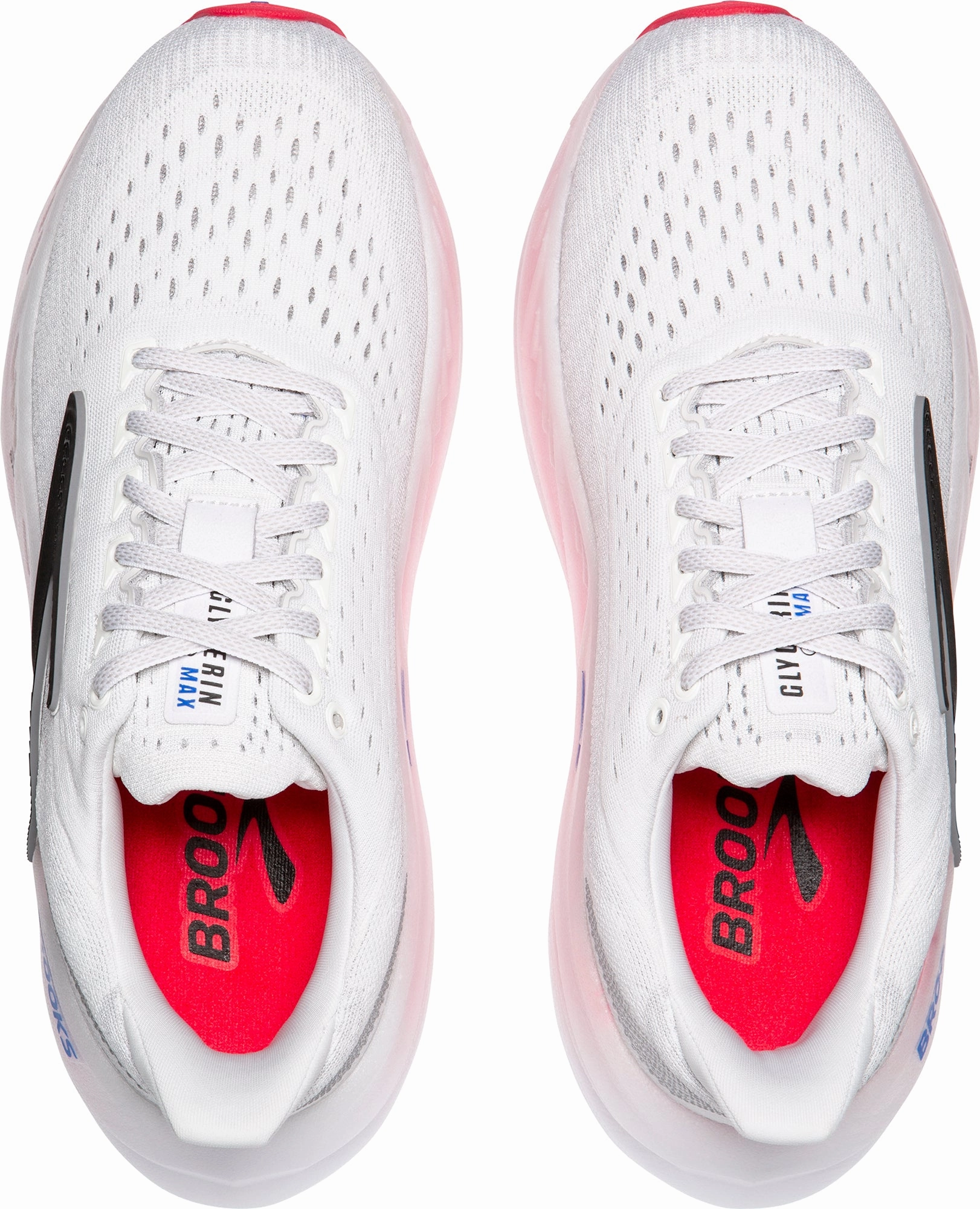 Brooks Glycerin Max Womens Running Shoes - White Training Sneakers