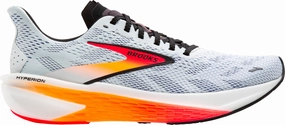 Brooks Hyperion 2 Mens Running Shoes - Grey Brooks cushioned sneakers for distance running