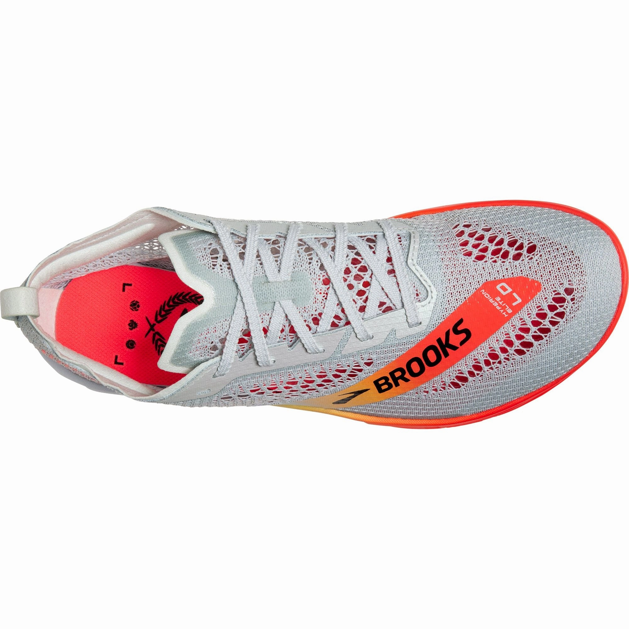 Brooks Hyperion Elite LD Running Spikes - Grey Distance Runners