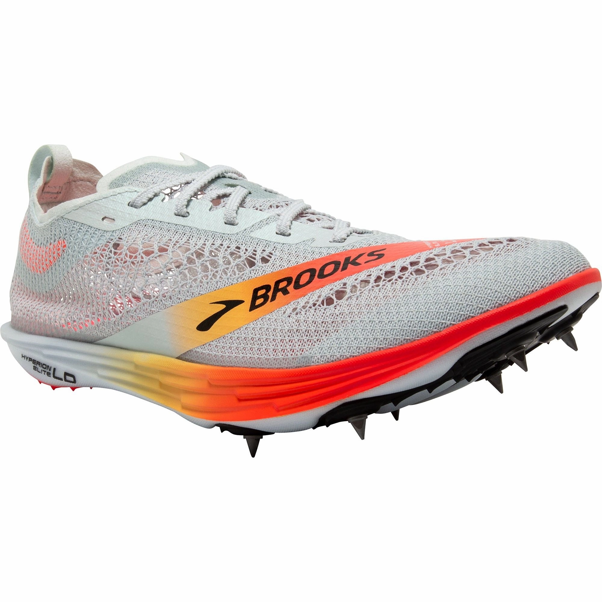 Brooks Hyperion Elite LD Running Spikes - Grey Distance Runners