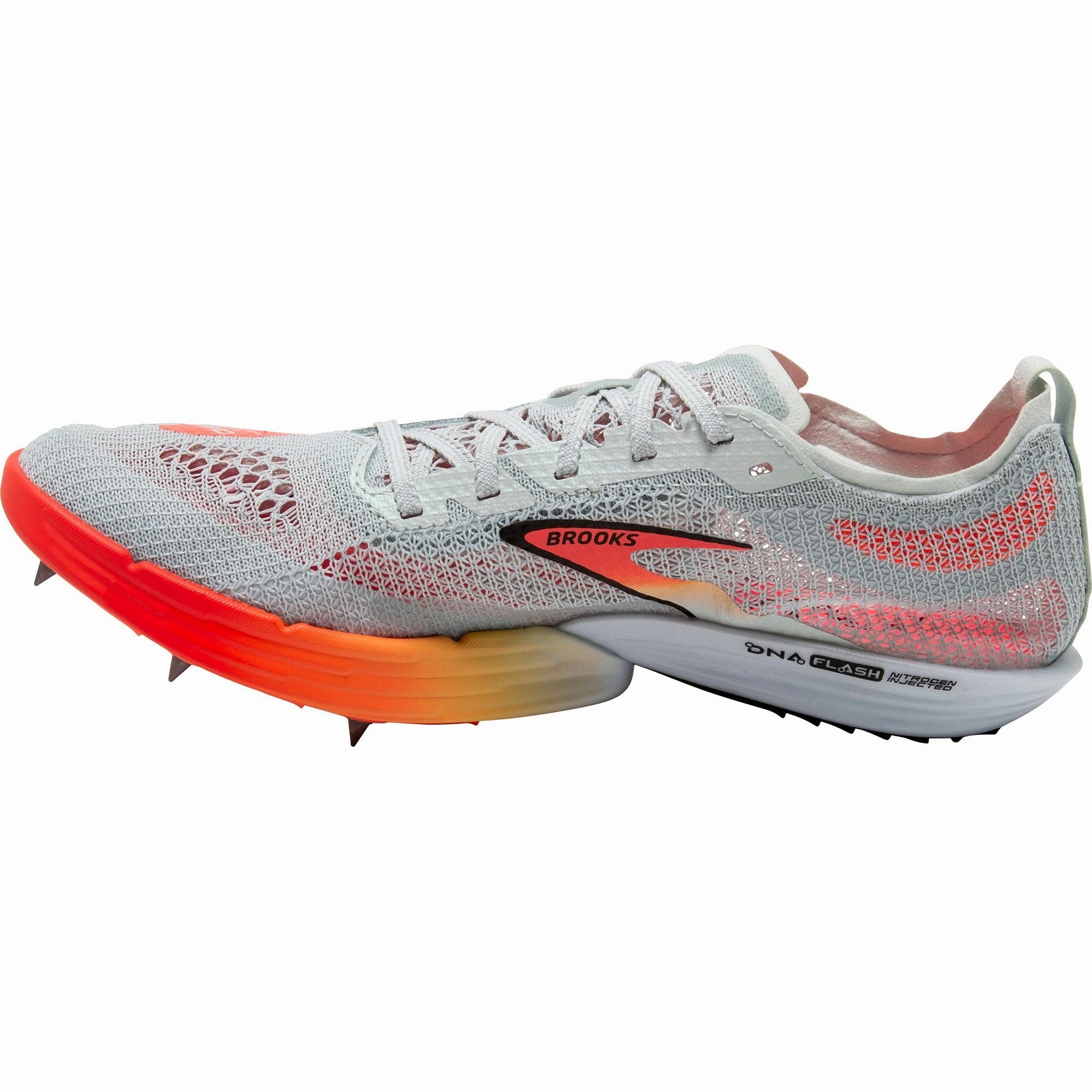 Brooks Hyperion Elite MD Running Spikes - Grey Distance Runners