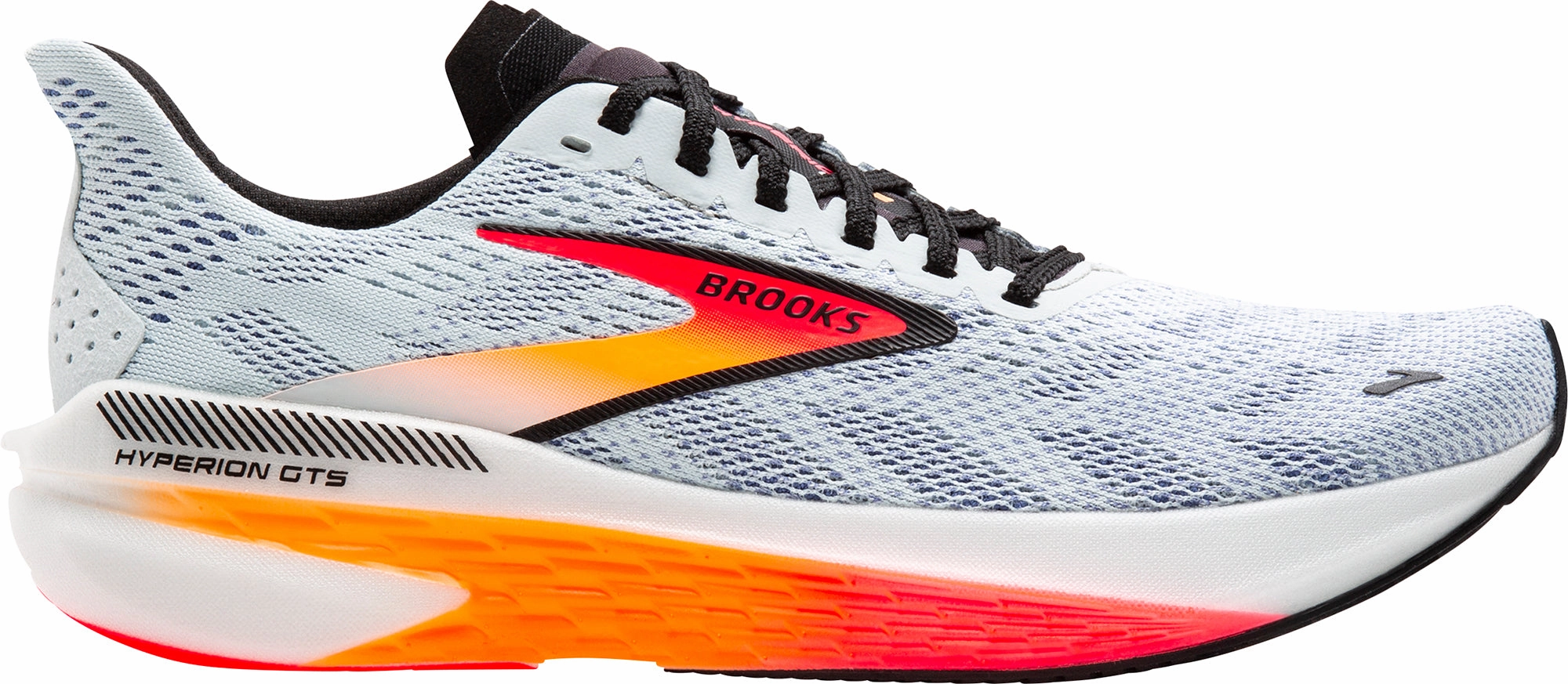 Brooks Hyperion GTS 2 Womens Running Shoes - Grey Brooks cushioned sneakers for distance running