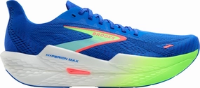Brooks Hyperion Max 2 Mens Running Shoes - Blue Brooks cushioned sneakers for distance running