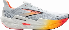 Brooks Hyperion Max 2 Mens Running Shoes - Grey Brooks cushioned sneakers for distance running