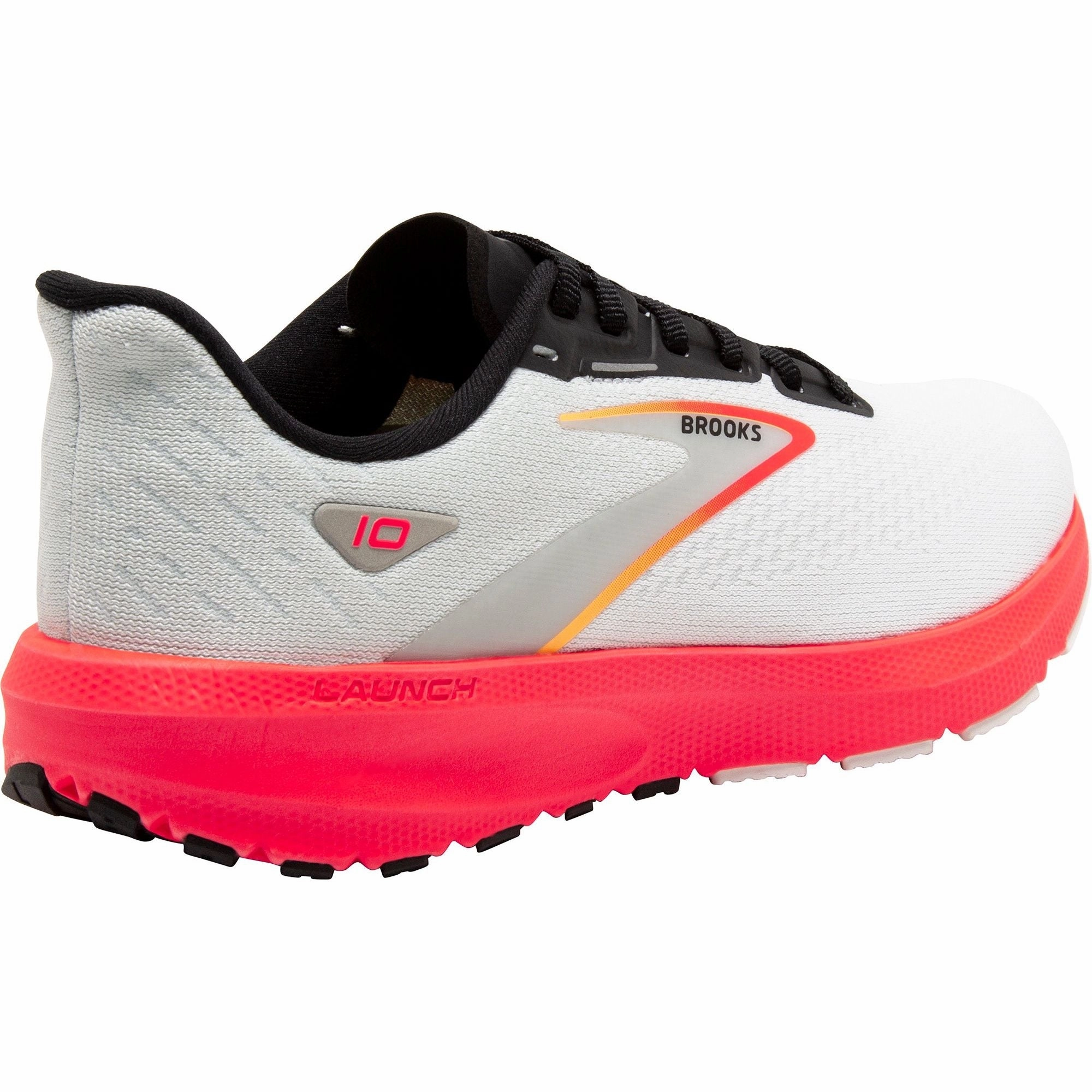 Brooks Launch 10 Womens Running Shoes - White Distance Runners
