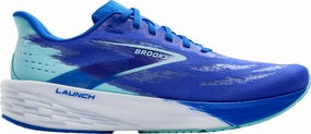 Brooks Launch 11 Mens Running Shoes - Blue Brooks breathable running shoes for performance