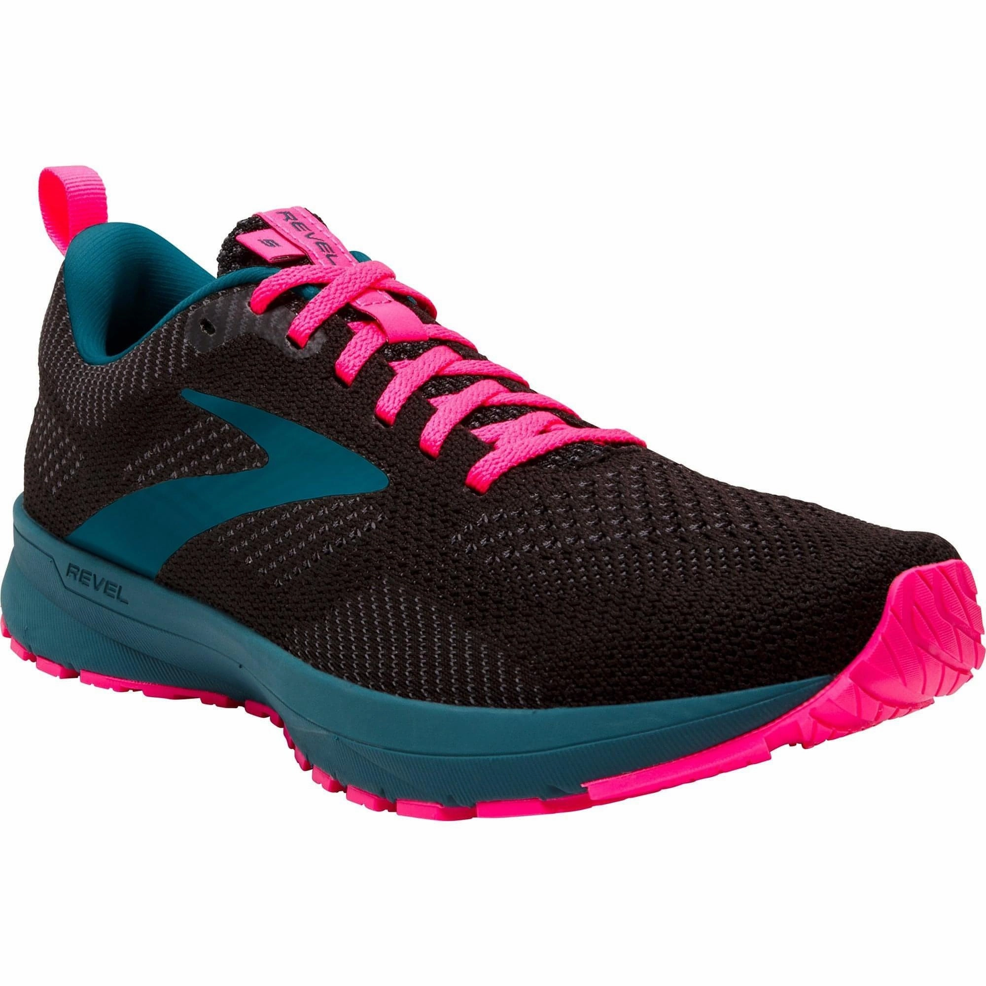 Brooks Revel 5 Womens Running Shoes - Black Distance Runners