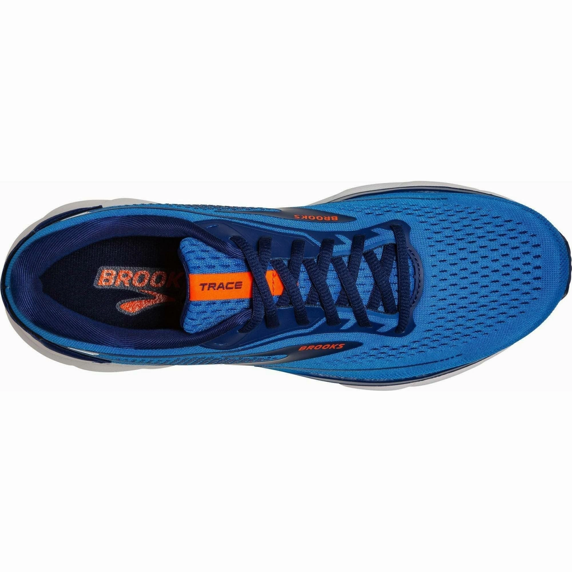 Brooks Trace 2 Mens Running Shoes - Blue Distance Runners