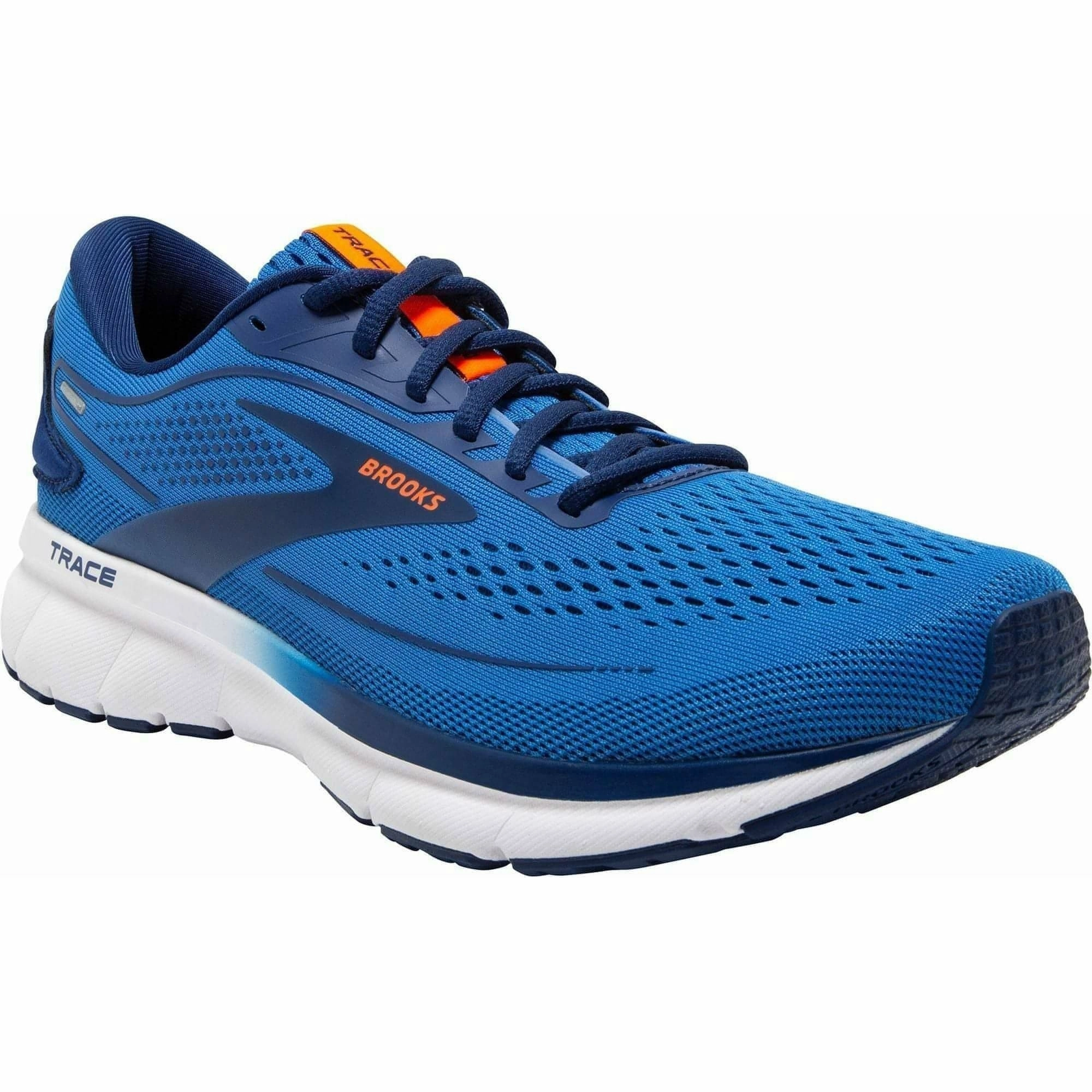 Brooks Trace 2 Mens Running Shoes - Blue Distance Runners