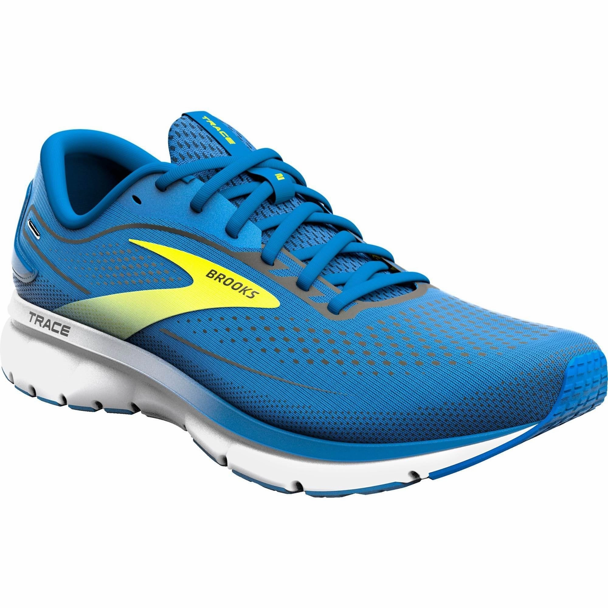 Brooks Trace 2 Mens Running Shoes - Blue Distance Runners
