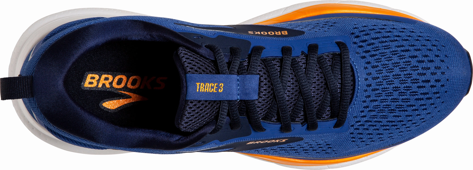 Brooks Trace 3 Mens Running Shoes - Blue Distance Runners